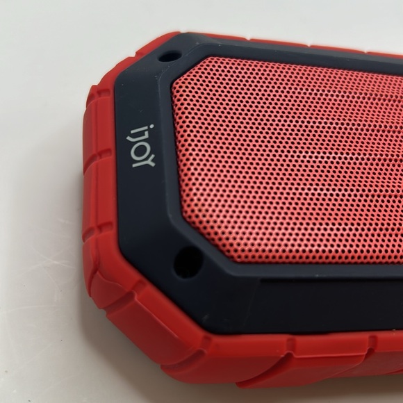 iJoy beach bomb bluetooth speaker red portable waterproof - Picture 2 of 5